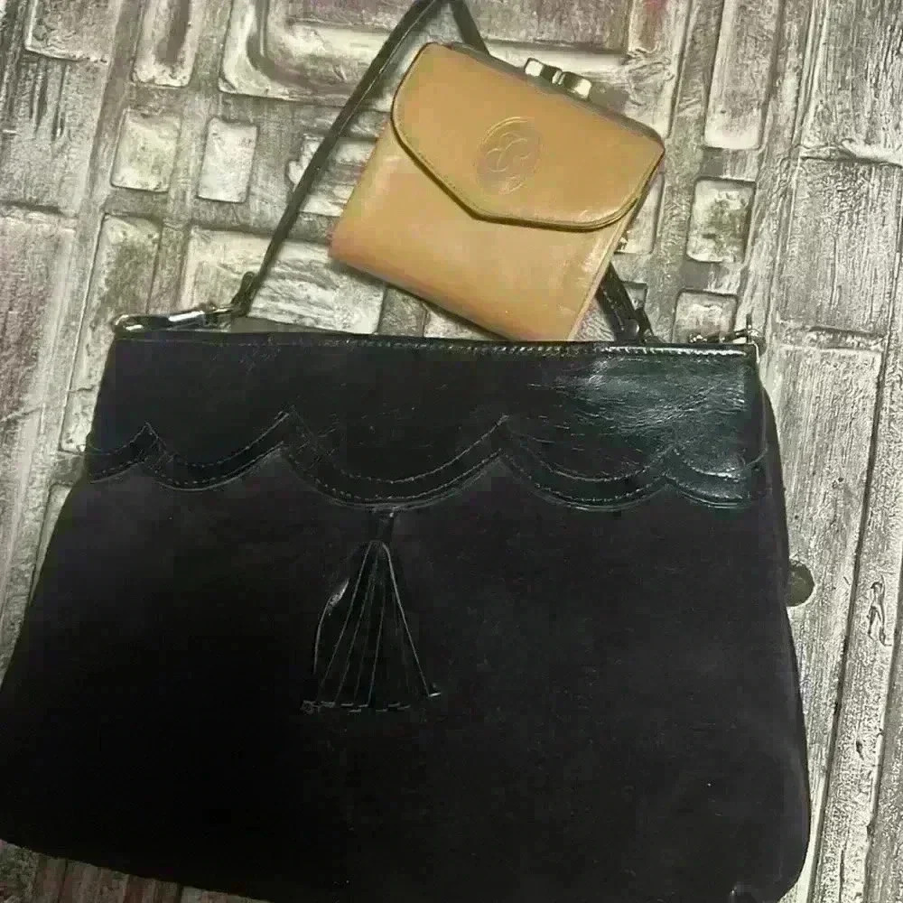 Kannig Mann vintage leather bag in excellent condition  with bonus